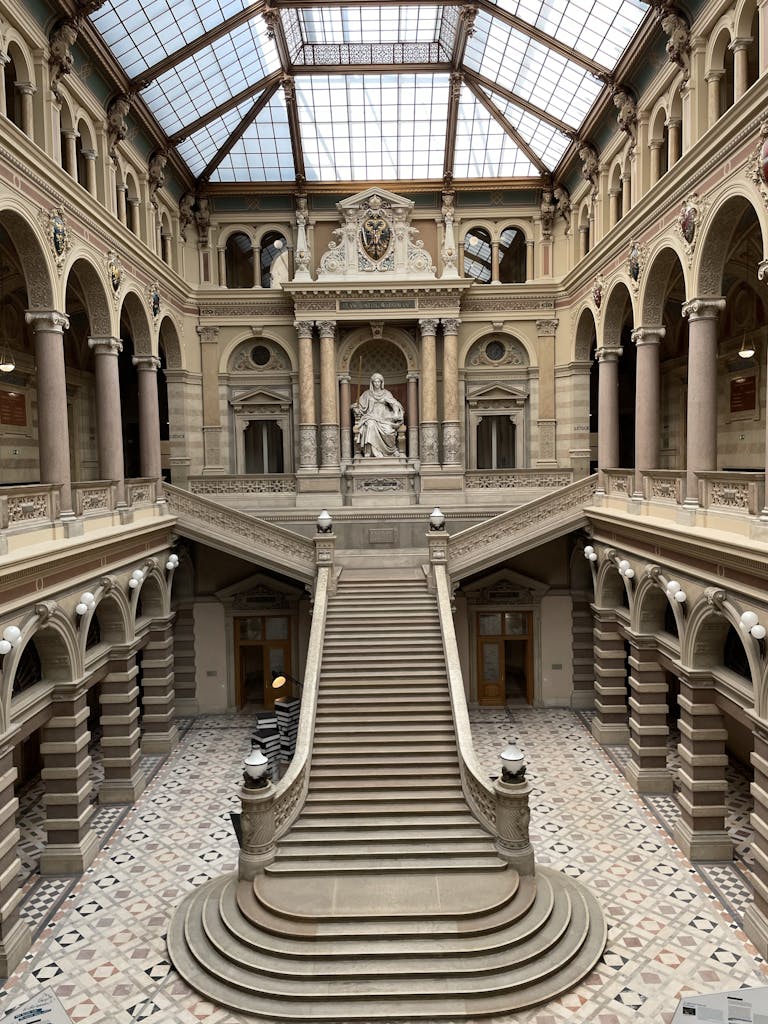 Palace of Justice in Vienna in Austria